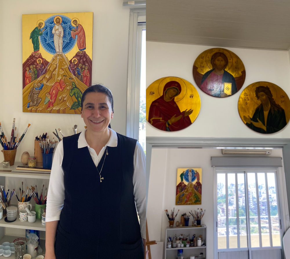Sr. Souraya and Icons in Lebanon